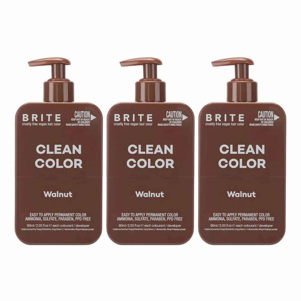 3x Brite Clean Color Walnut
