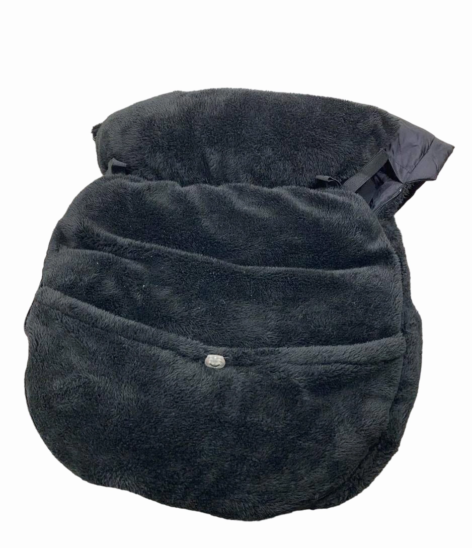 7 A.M. Enfant PlushPod, Black Plush, Medium/Large 18M-3T