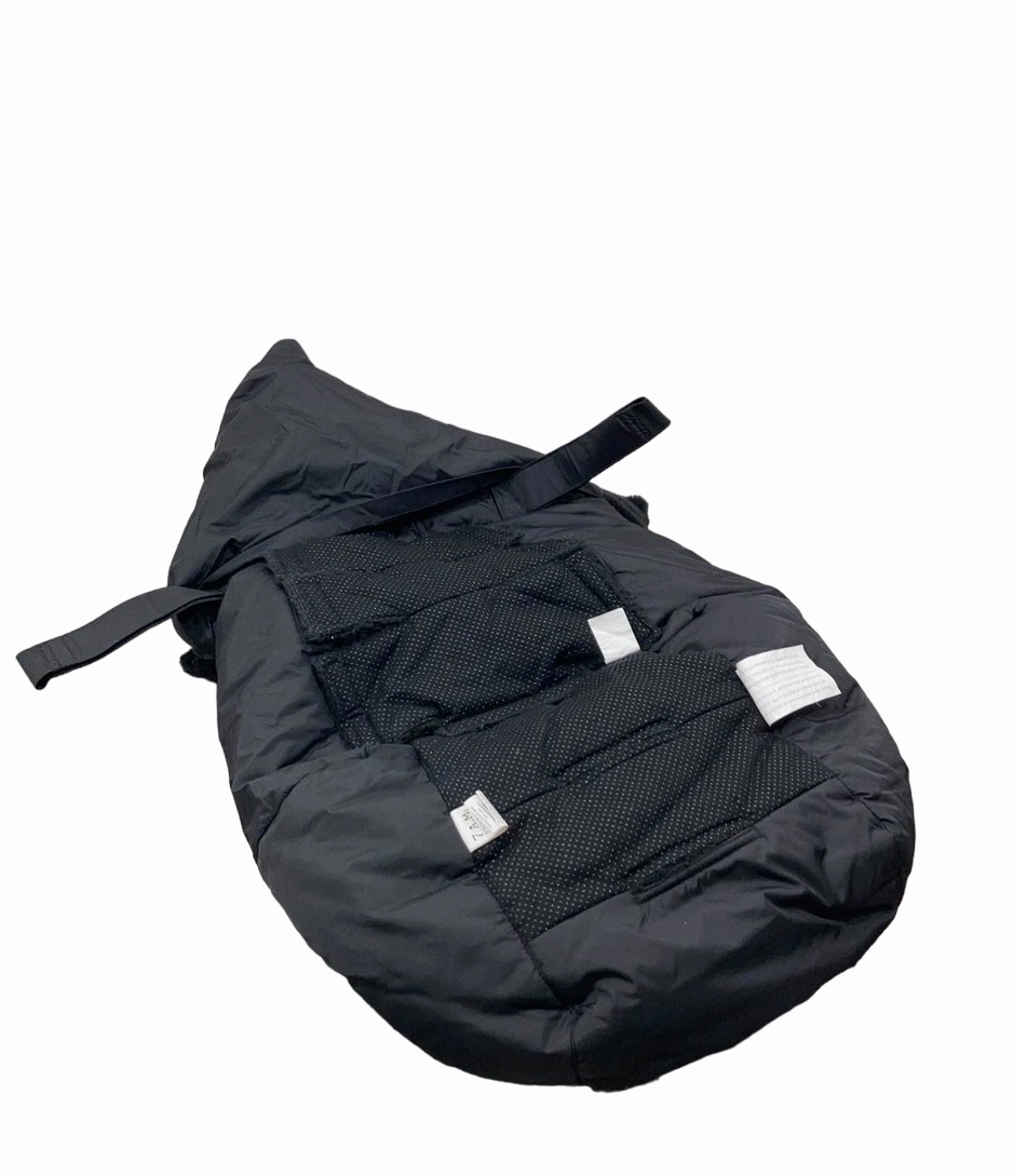 7 A.M. Enfant PlushPod, Black Plush, Medium/Large 18M-3T