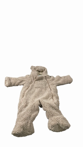7 A.M. Enfant Teddy Jumpsuit Bebe, Oatmeal, 12-24 months