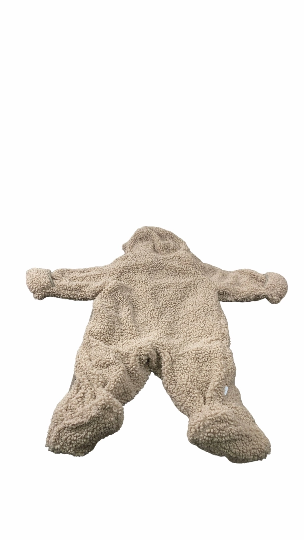 7 A.M. Enfant Teddy Jumpsuit Bebe, Oatmeal, 12-24 months