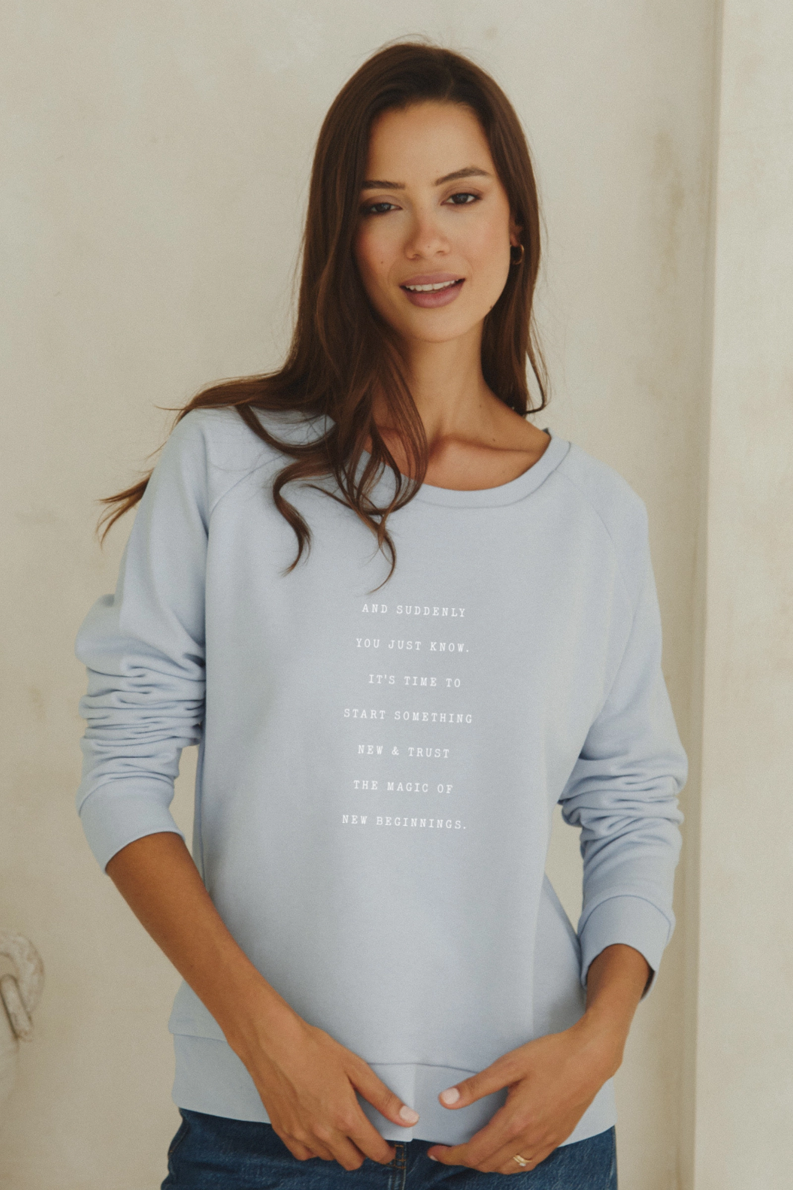 "New Beginnings" New Style Pullover