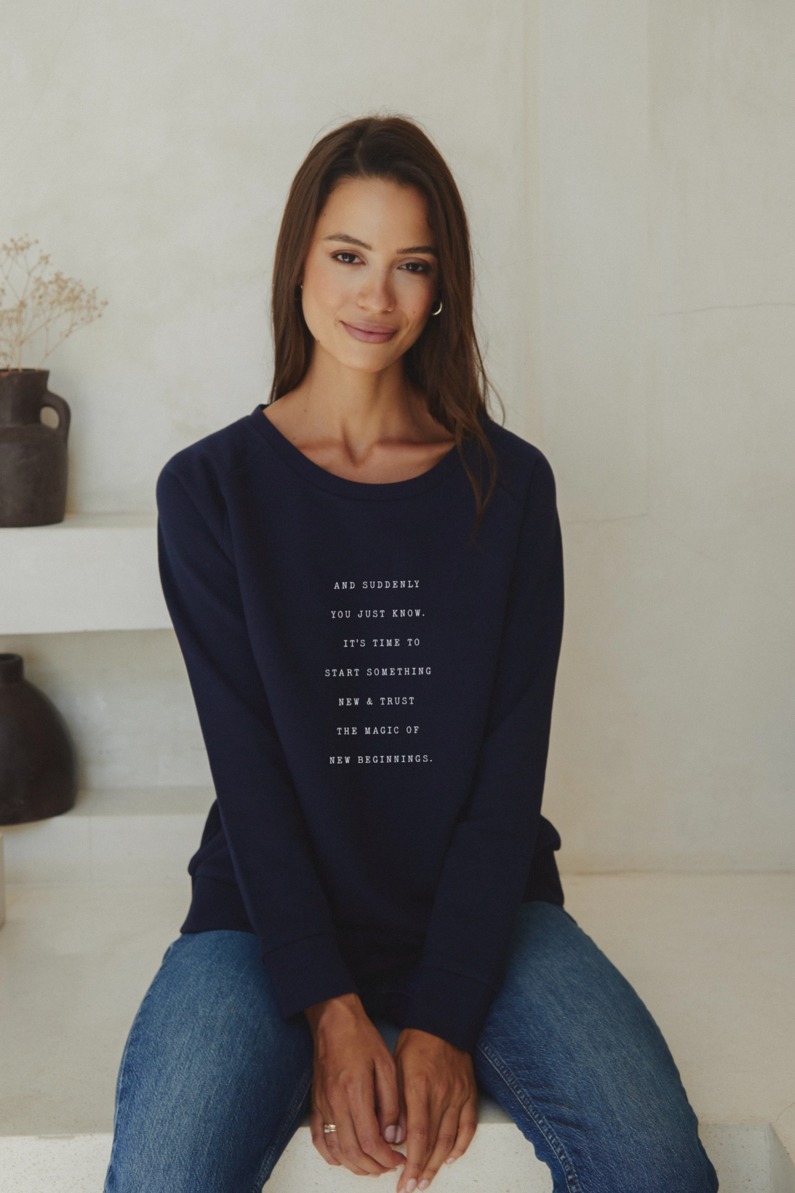 "New Beginnings" New Style Pullover