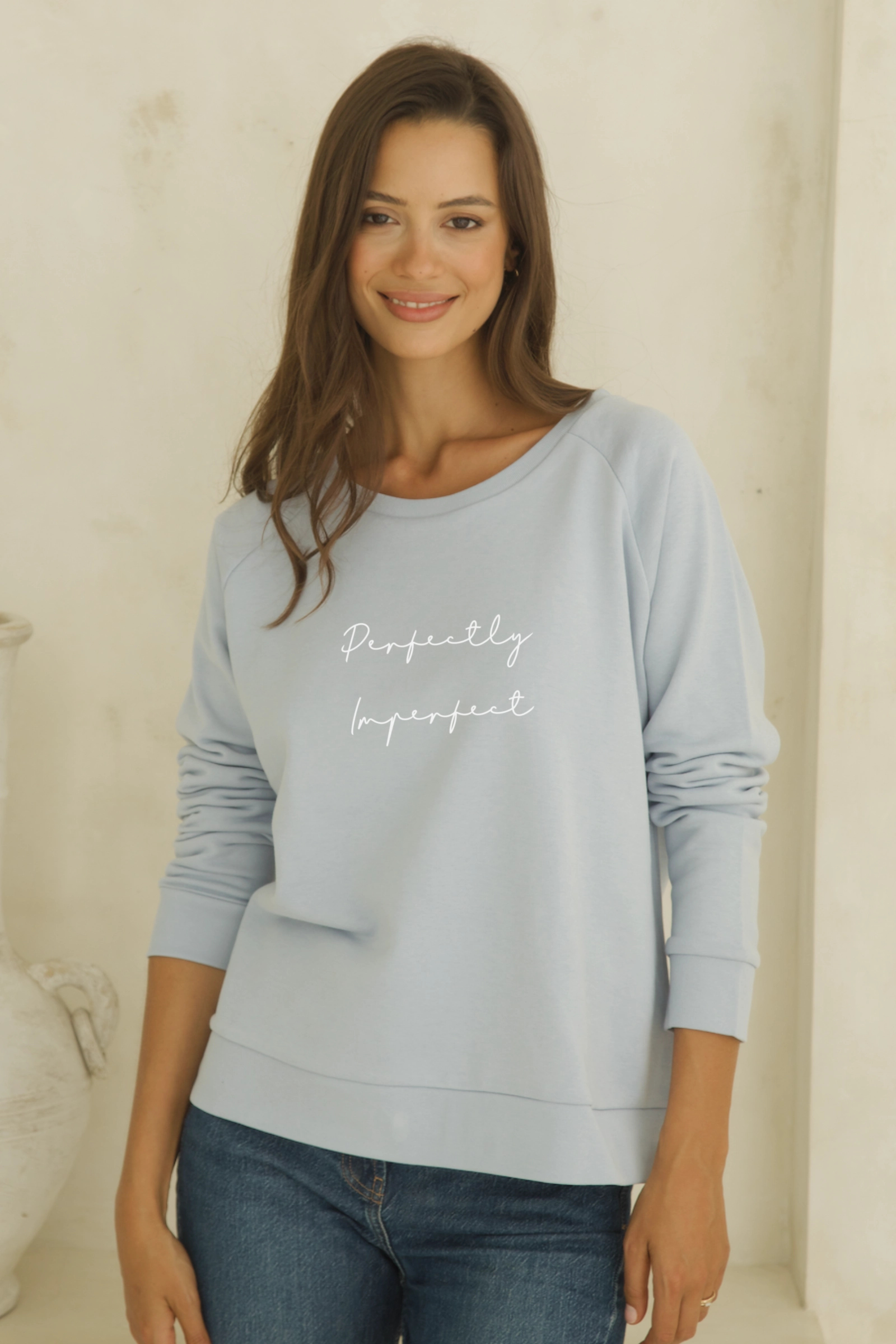 "Perfectly Imperfect" New Style Pullover