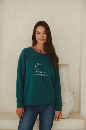 "Yoga Superpower" New Style Pullover