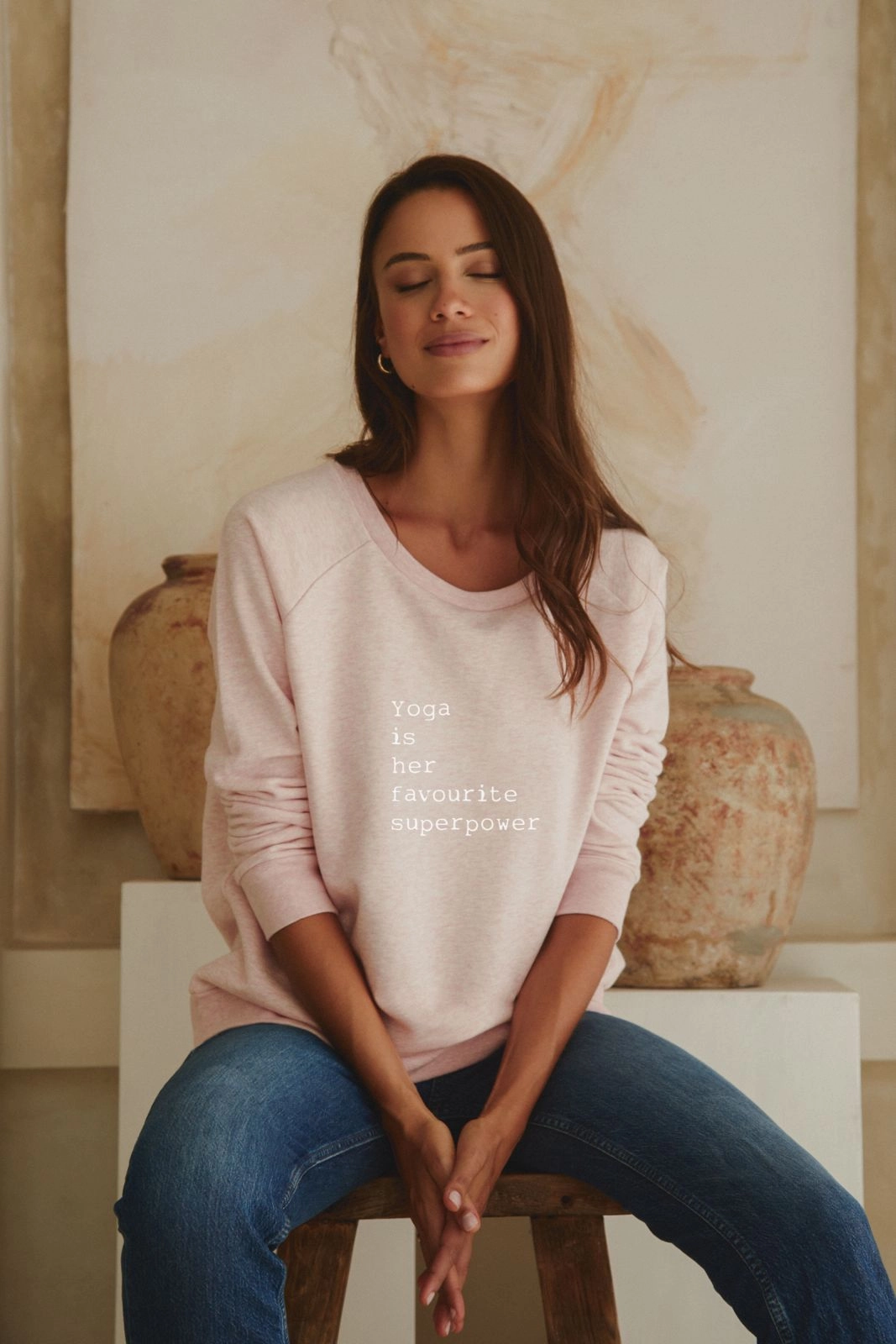 "Yoga Superpower" New Style Pullover