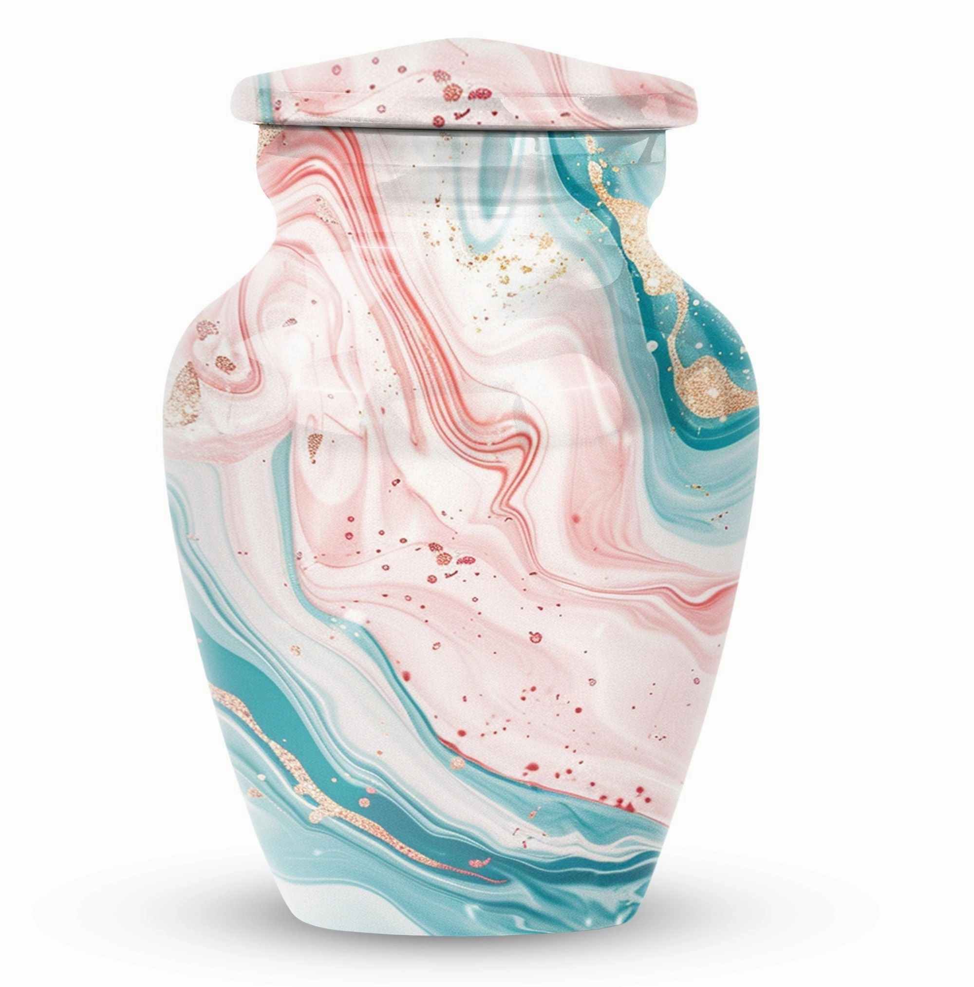 Abstract Memorial Human Urns for Ashes