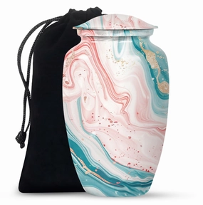 Abstract Memorial Human Urns for Ashes