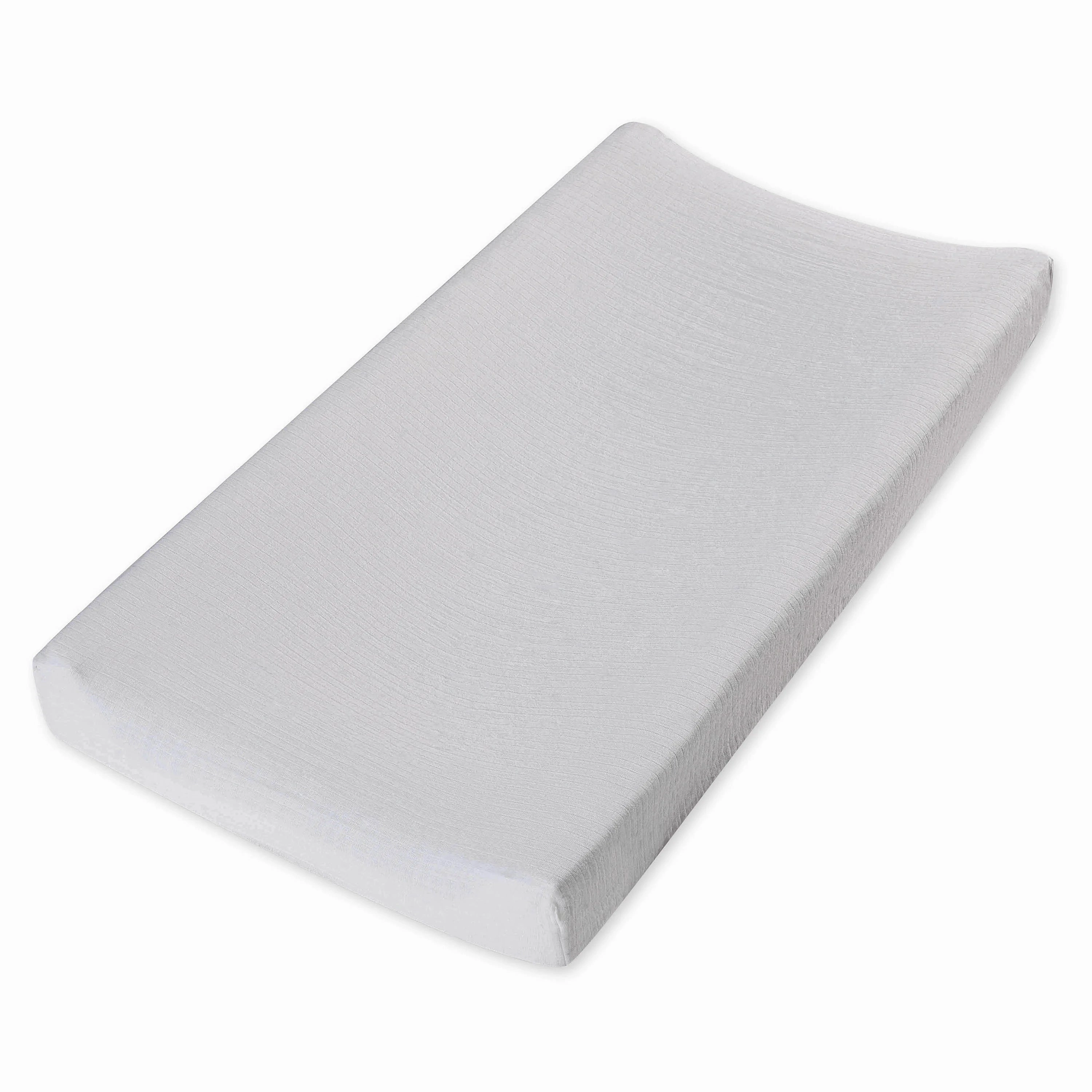 Aden   Anais Essentials Changing Pad Cover, Solid Dyed Grey