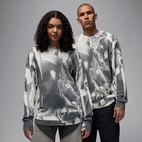 AIR JORDAN KNIT SWEATER SAIL