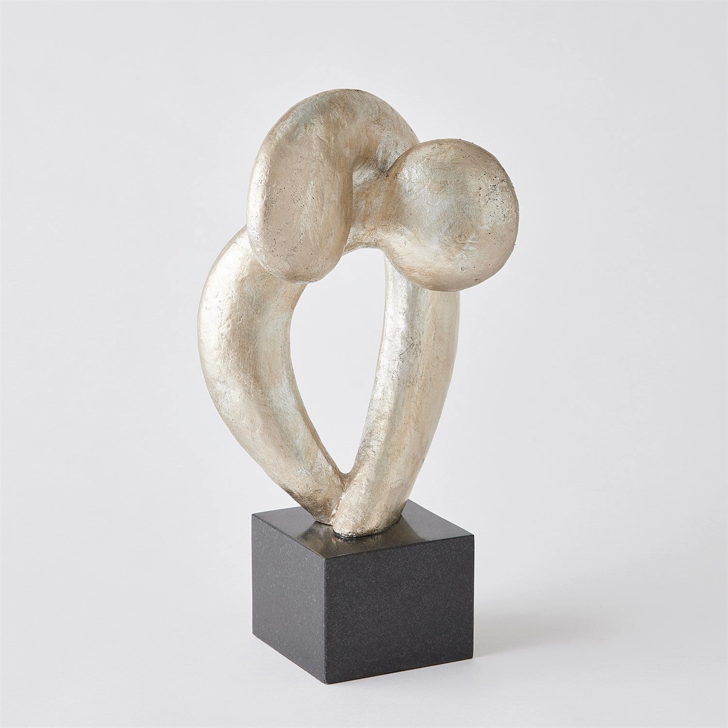 Align Sculpture-Silver Leaf