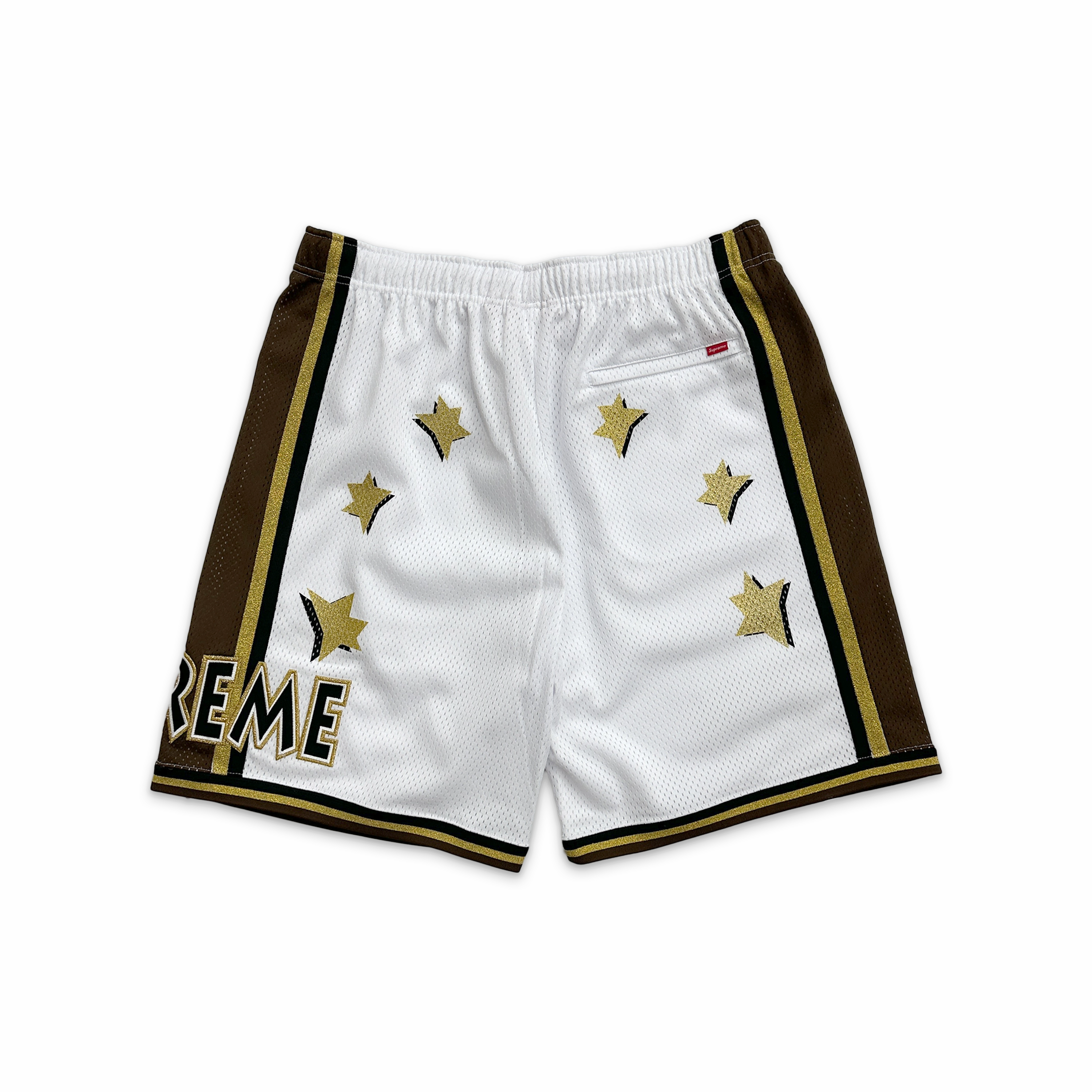 All Star Basketball Short White