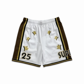 All Star Basketball Short White
