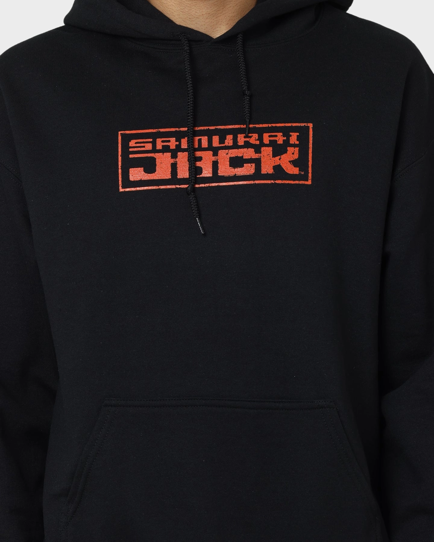 American Thrift X Samurai Jack Samurai Jack Hoodie Black