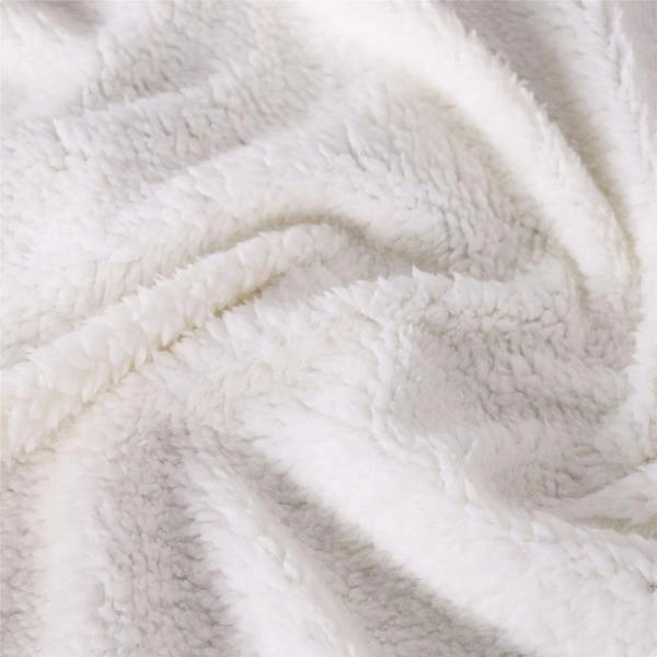 Anchored to the Sofa Cozy Hooded Blanket