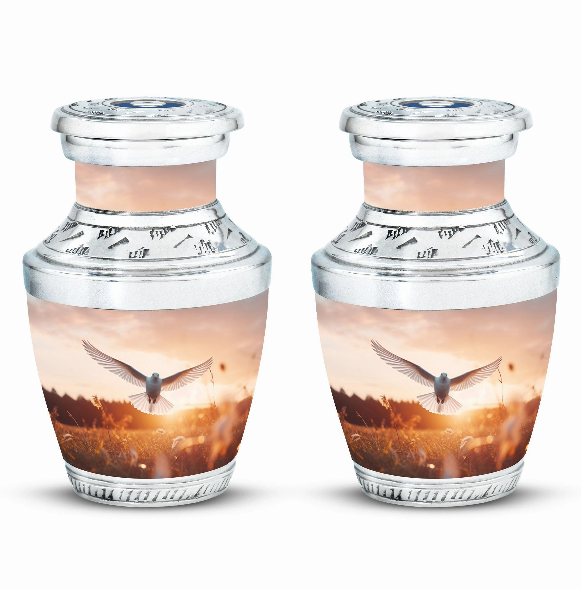 Angel Dove Memoriam: Timeless Aluminium Cremation Urn