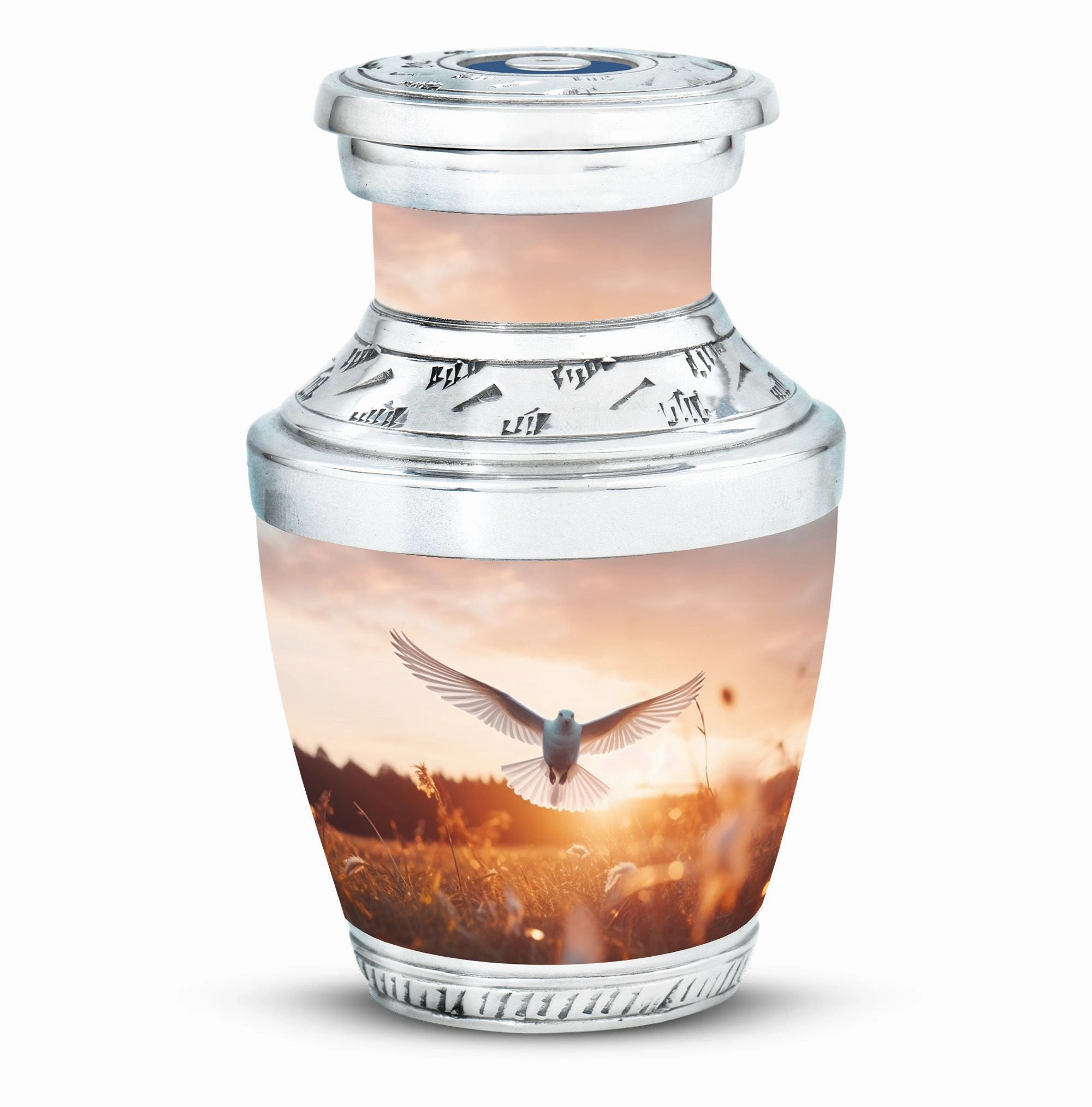 Angel Dove Memoriam: Timeless Aluminium Cremation Urn