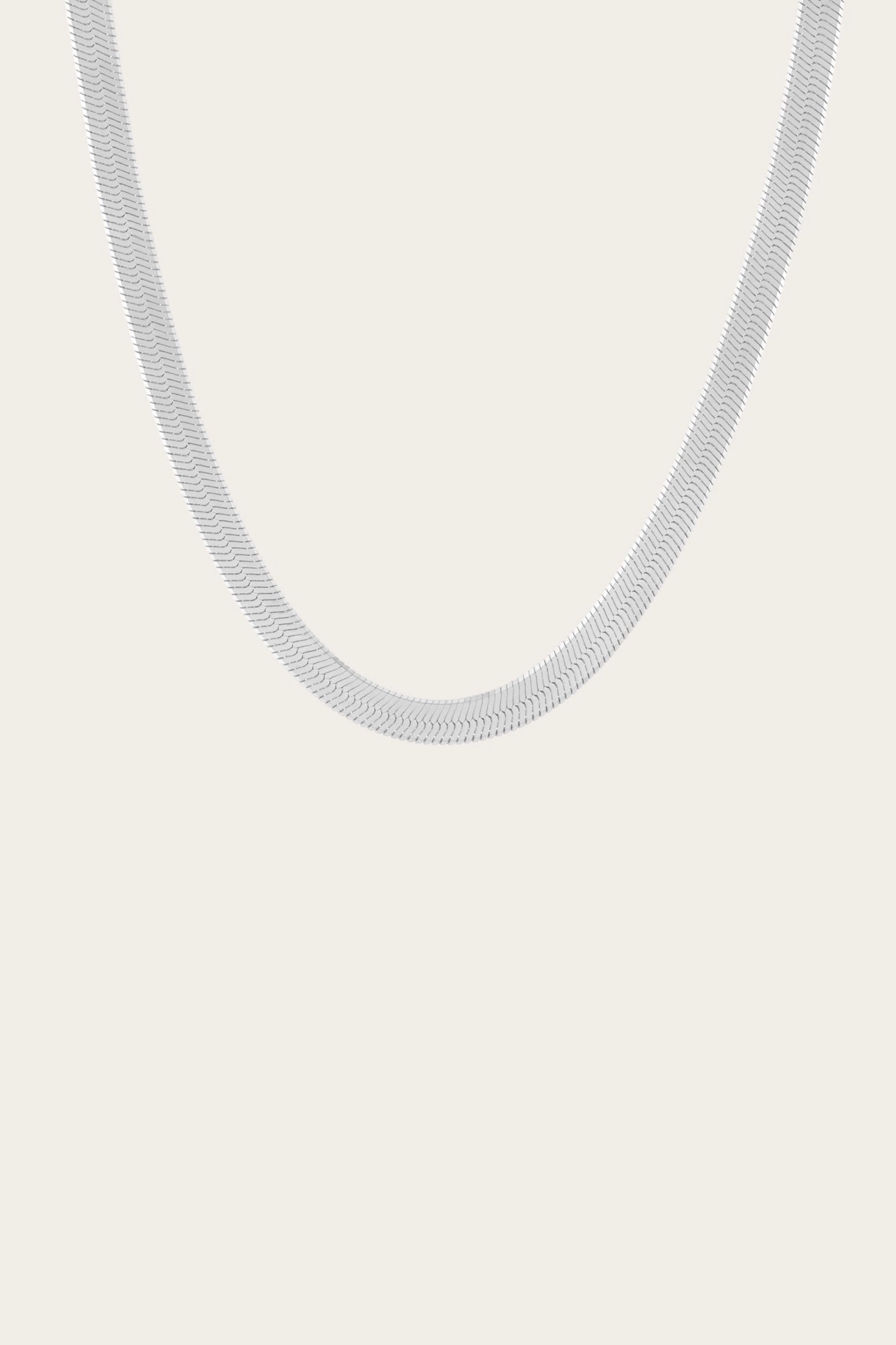 Aurate x Frye: Extra Bold Herringbone Necklace