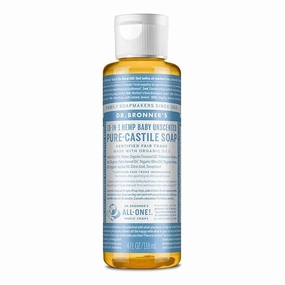 Baby Unscented Pure-Castile Liquid Soap - (4 oz.)