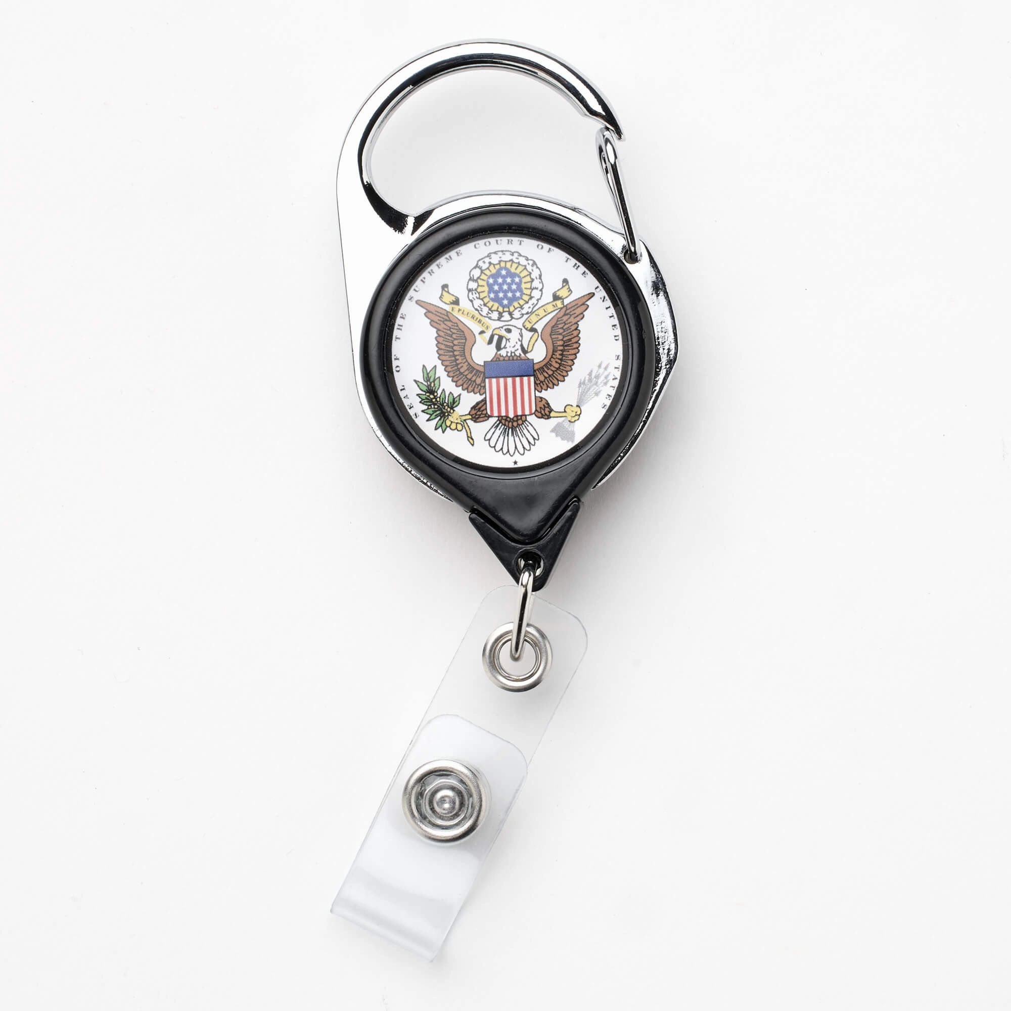 Badge Holder - Retractable w/ Belt Clip