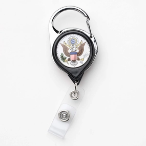 Badge Holder - Retractable w/ Belt Clip