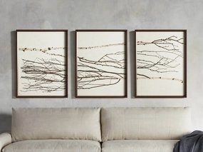 Birch Set of 3 Framed Print