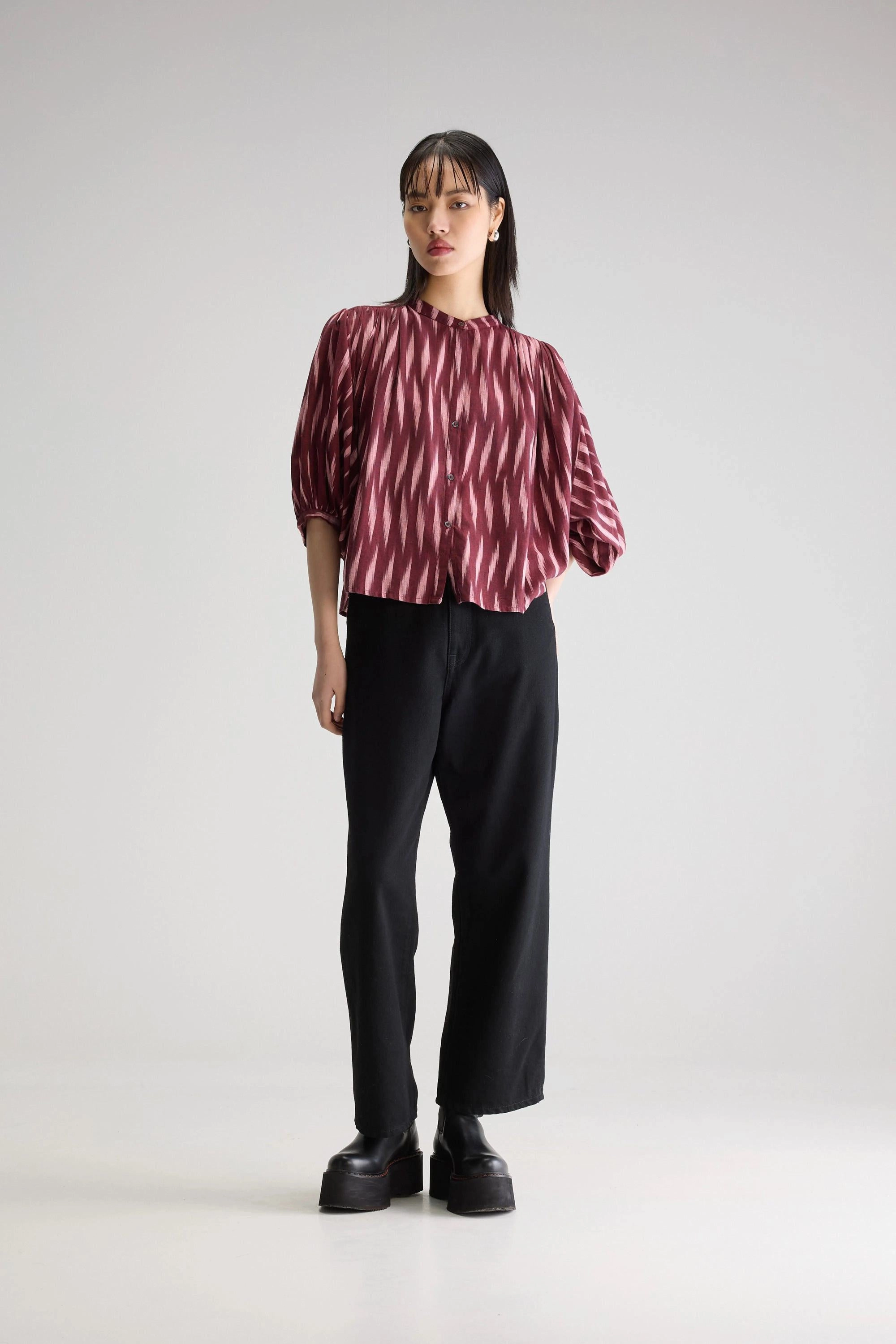 Blouse Ink51 F2523 Combo-A
