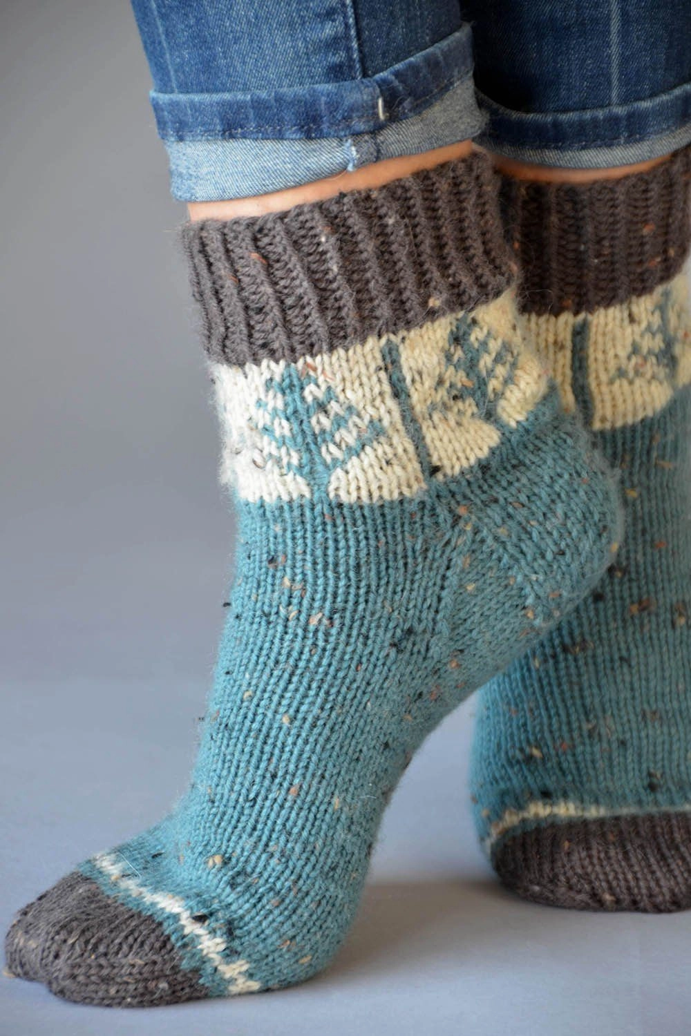 Blue Spruce Socks