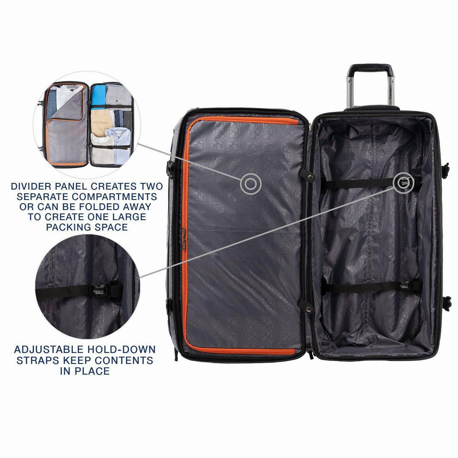 Bold by Travelpro 30" Drop Bottom Rolling Duffel