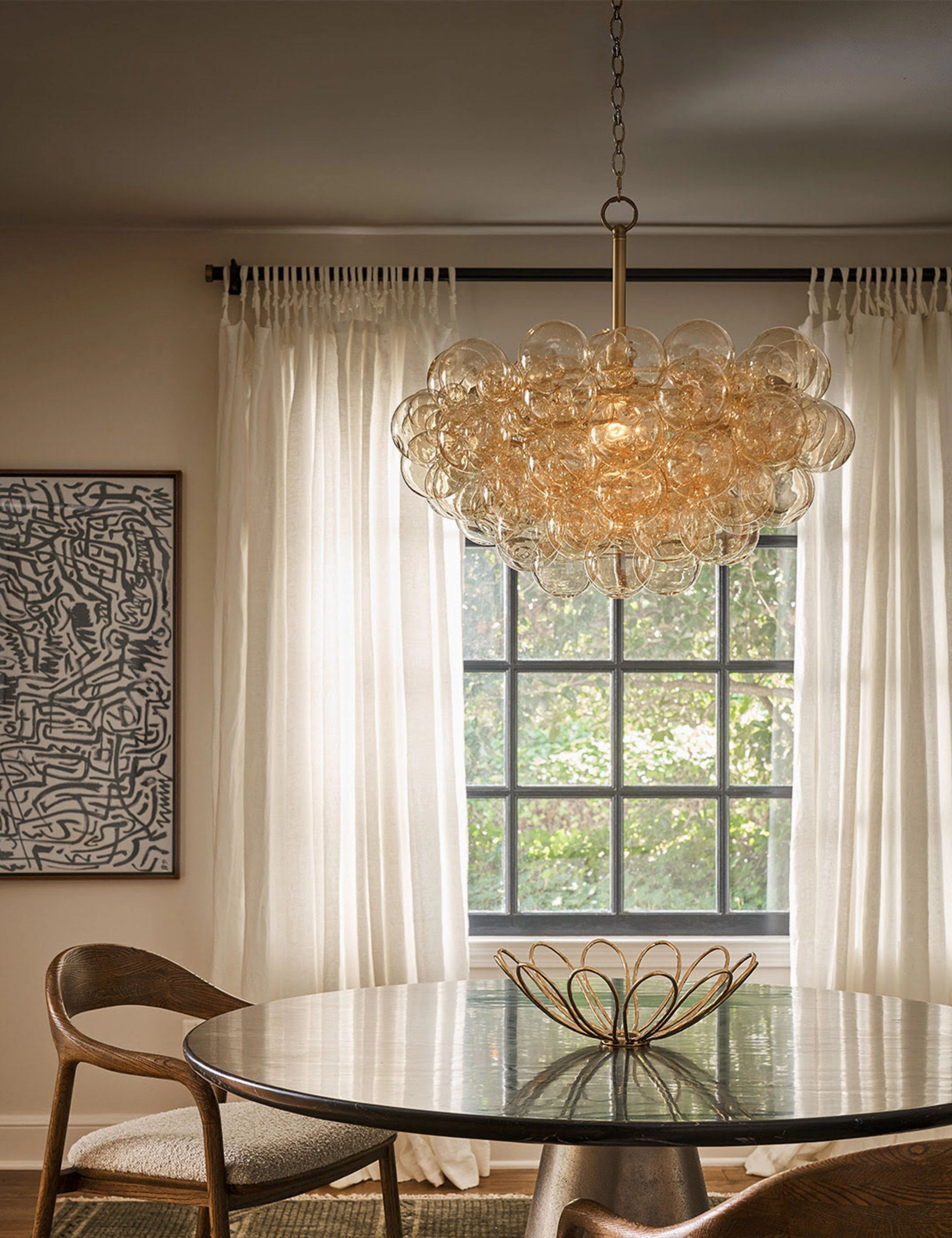 Bubbles Chandelier by Regina Andrew