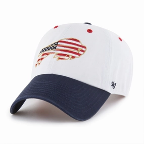 BUFFALO BILLS PATRIOTIC FLAG FILL '47 CLEAN UP