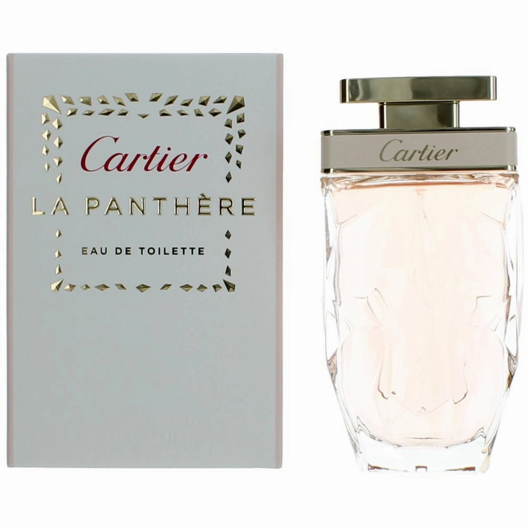 Cartier Women's Eau De Toilette Spray - La Panthere Sensual and Bold Floral, 2.5oz