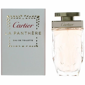 Cartier Women's Eau De Toilette Spray - La Panthere Sensual and Bold Floral, 2.5oz