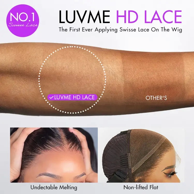 Crazy Wednesday | Blonde Highlight Short Curly Glueless Minimalist HD Lace Human Hair Wig