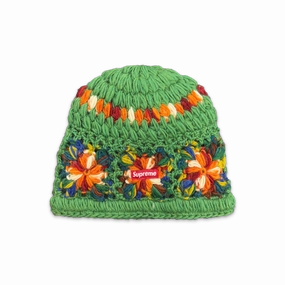 Crochet Beanie SS25 Green