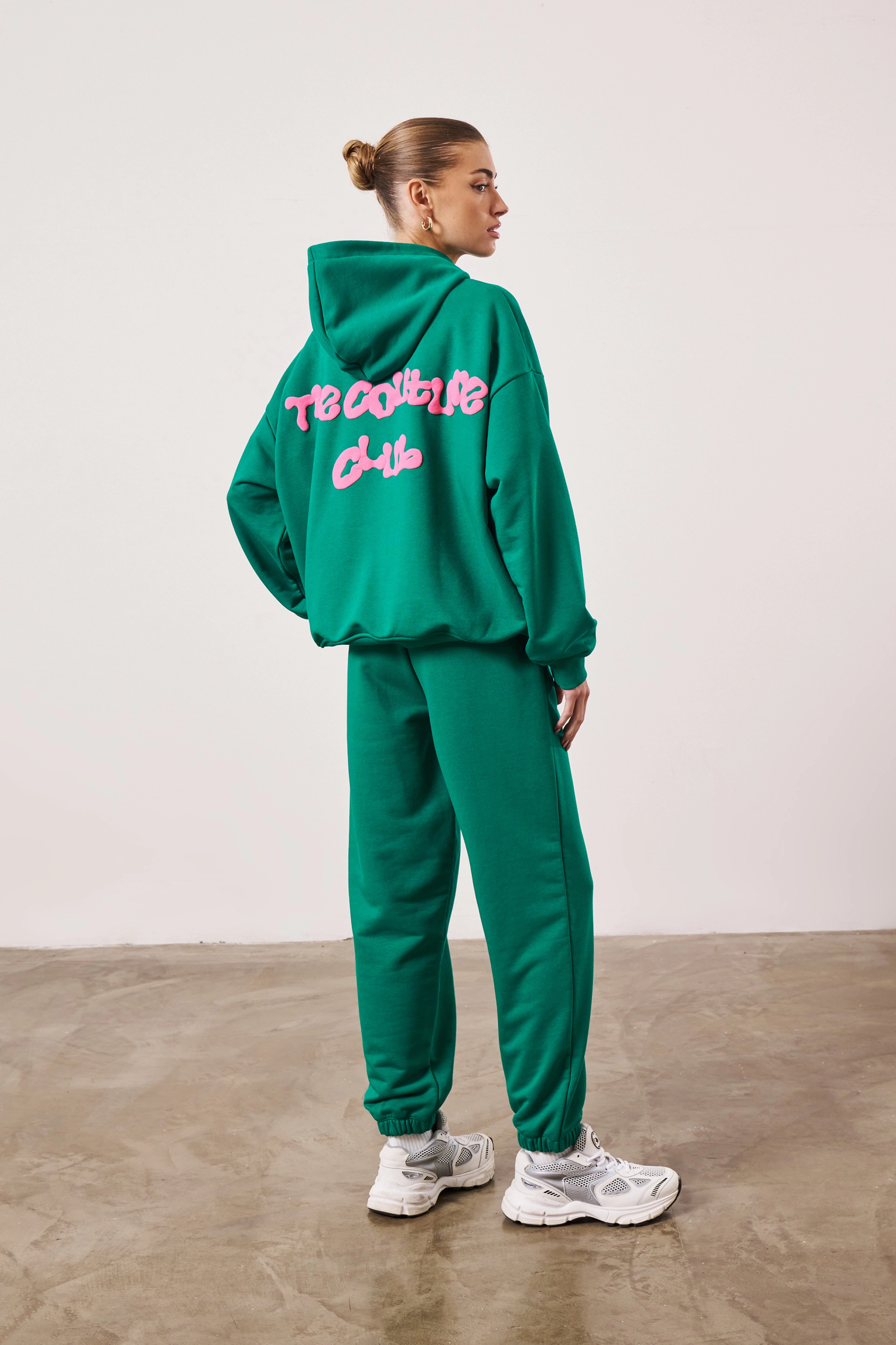 CTRE BUBBLE RELAXED JOGGERS - GREEN
