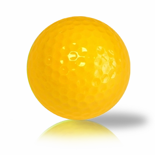 Custom New Yellow Blank Balls