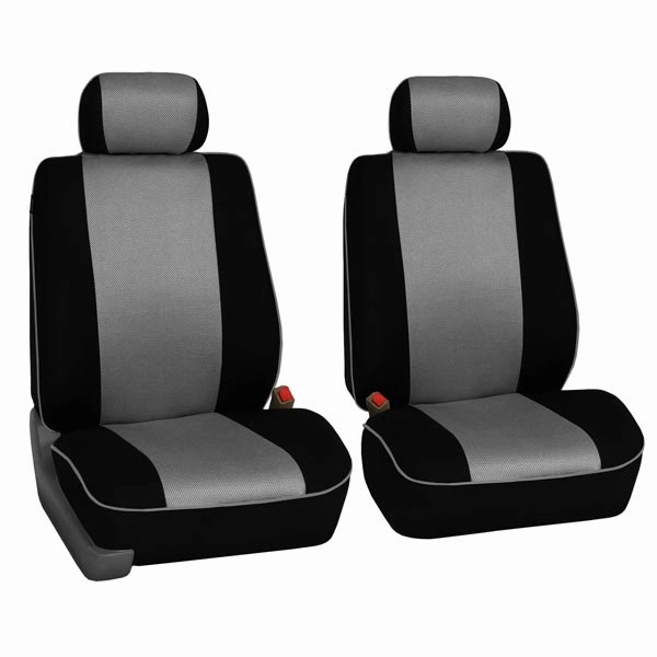 Edgy Piping Seat Covers - Full Set Gray