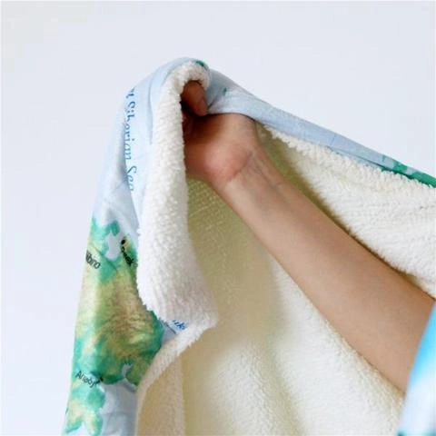 Flip Flops Kinda Girl Cozy Hooded Blanket