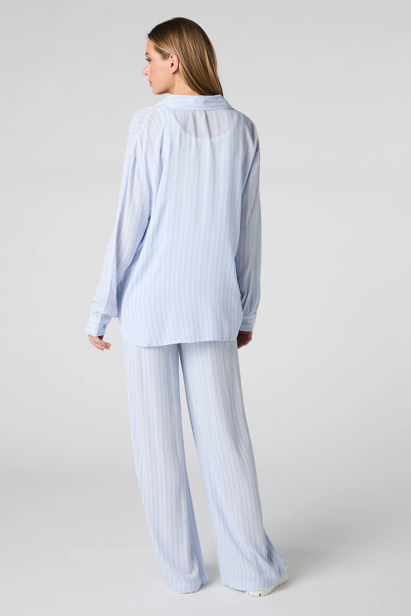 Flowy Drawstring Wide Leg Pant