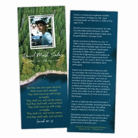 Forest Shoreline Bookmark