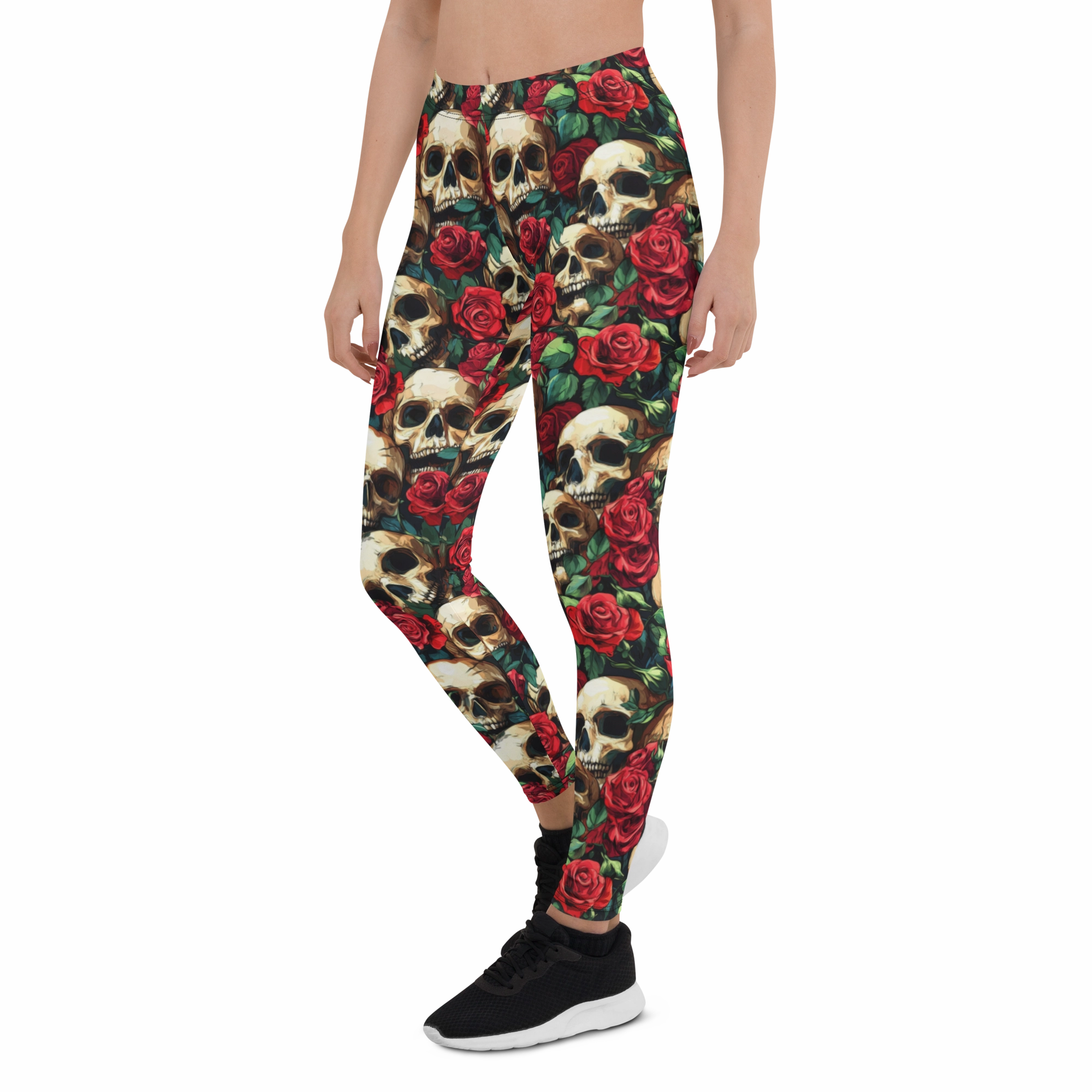 Garden Skull Leggings