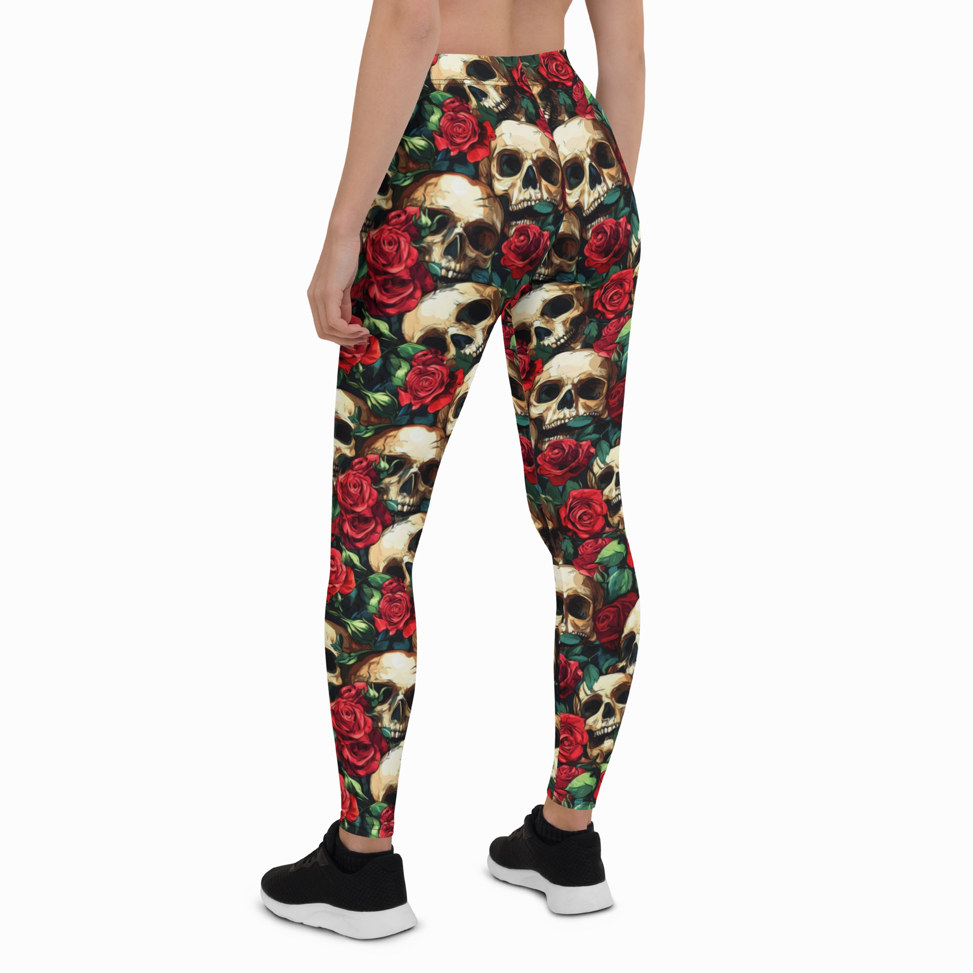 Garden Skull Leggings