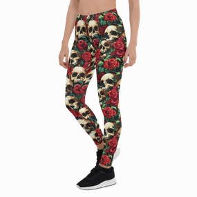 Garden Skull Leggings
