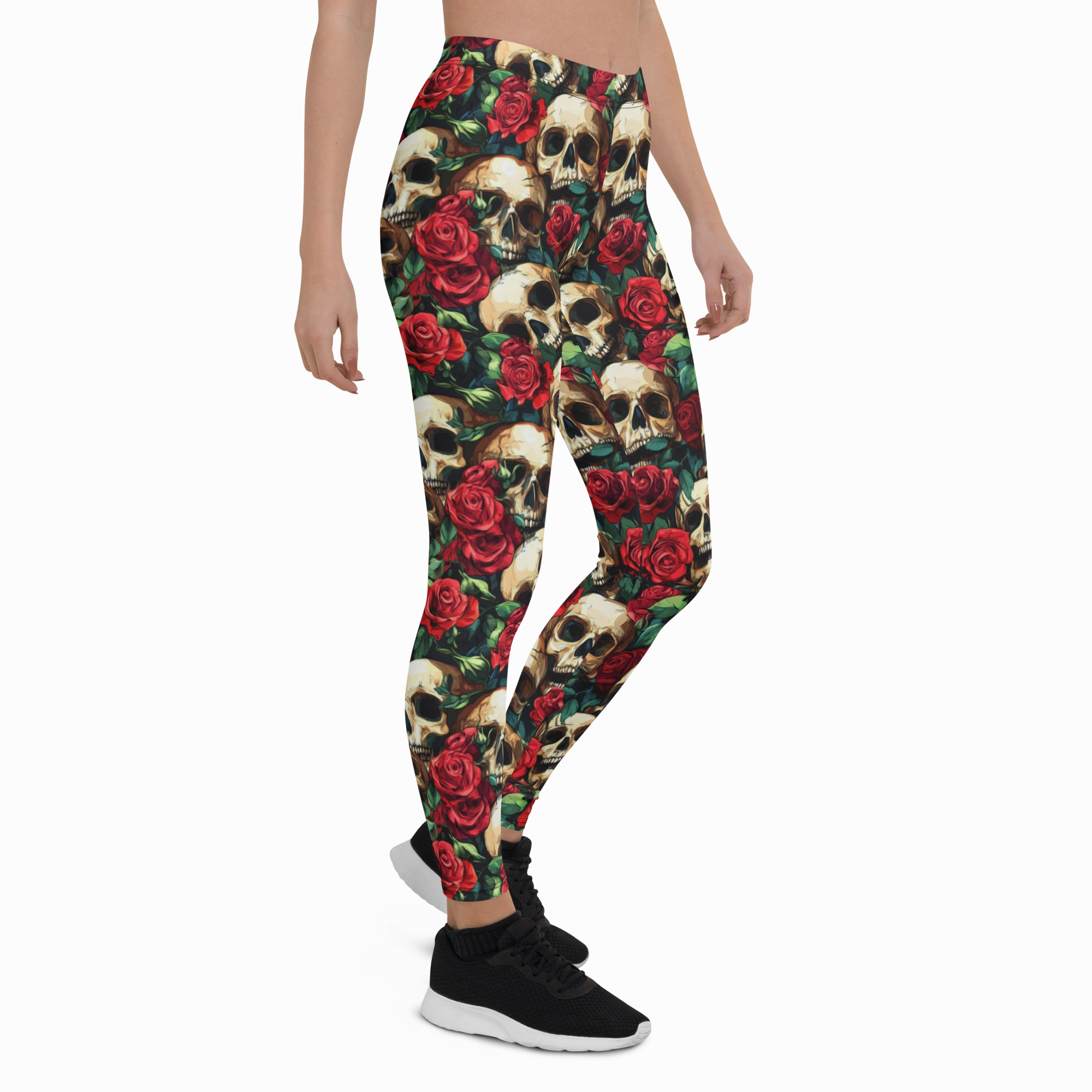 Garden Skull Leggings