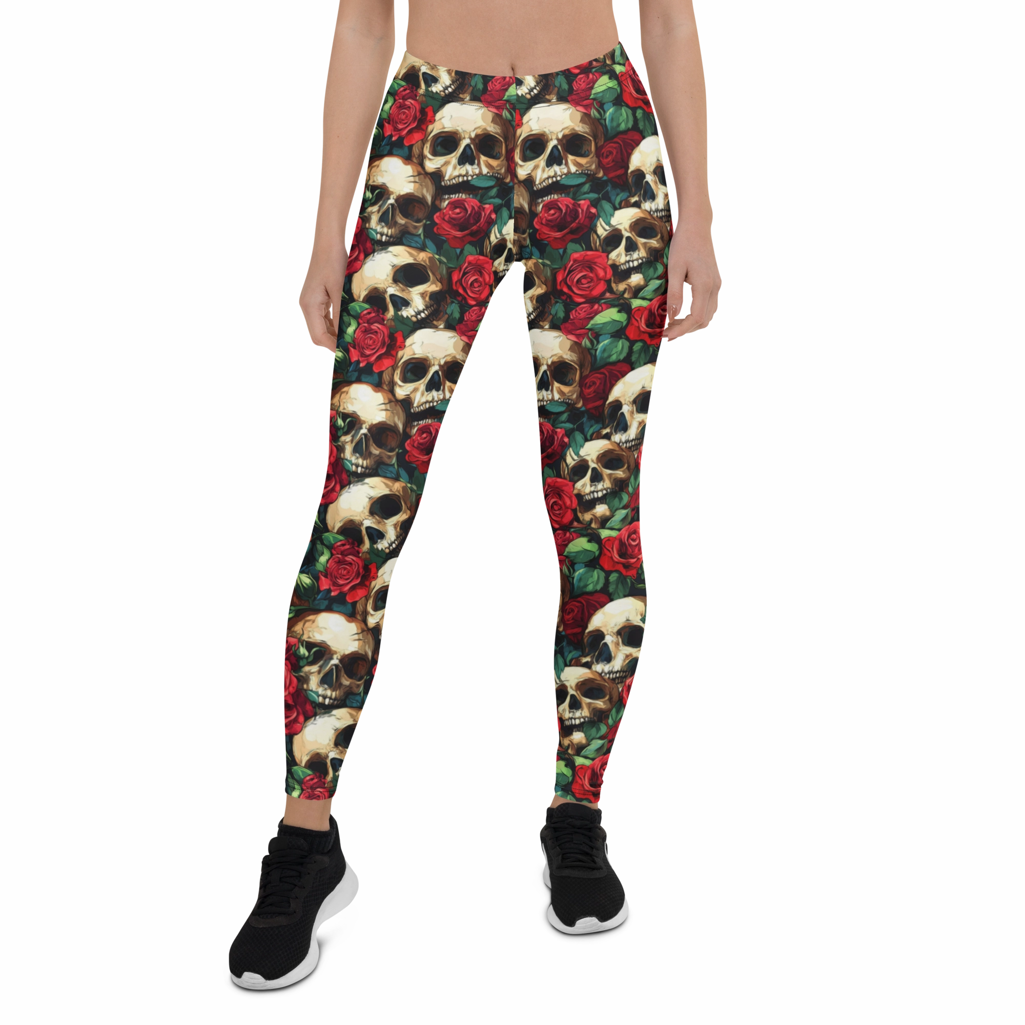 Garden Skull Leggings
