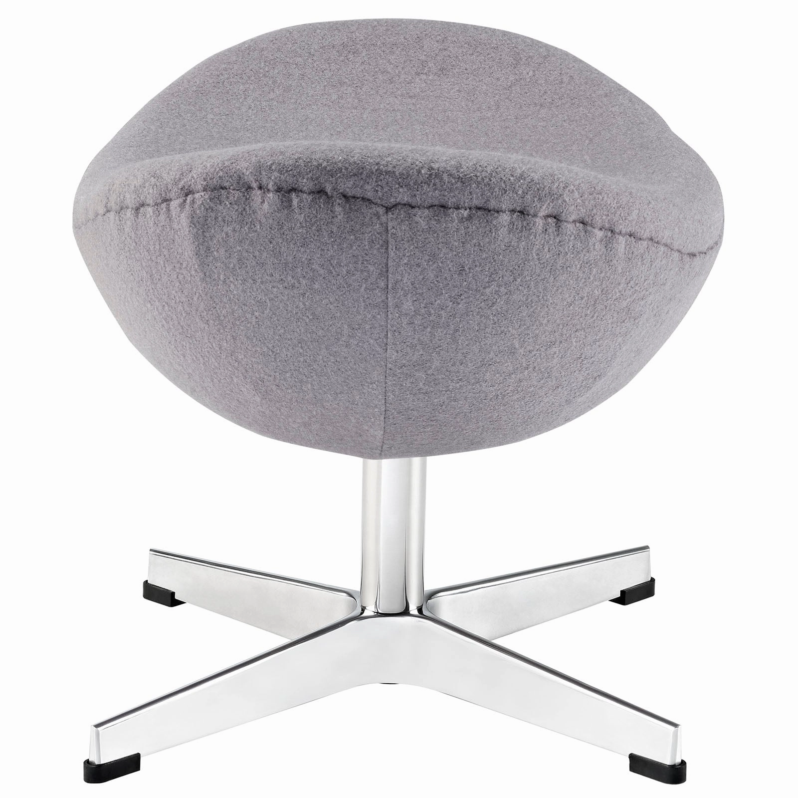 Glove Wool Ottoman by Modway