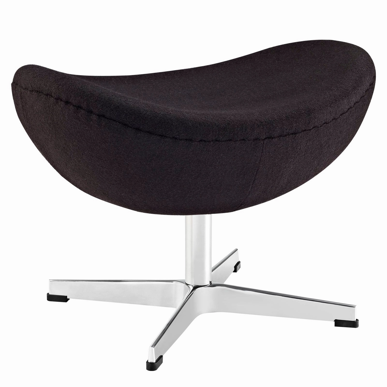 Glove Wool Ottoman by Modway