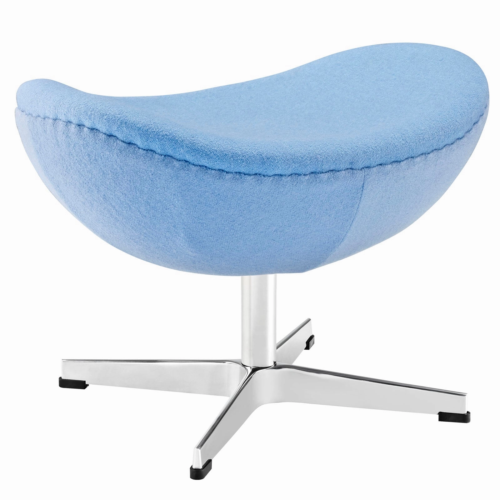 Glove Wool Ottoman by Modway