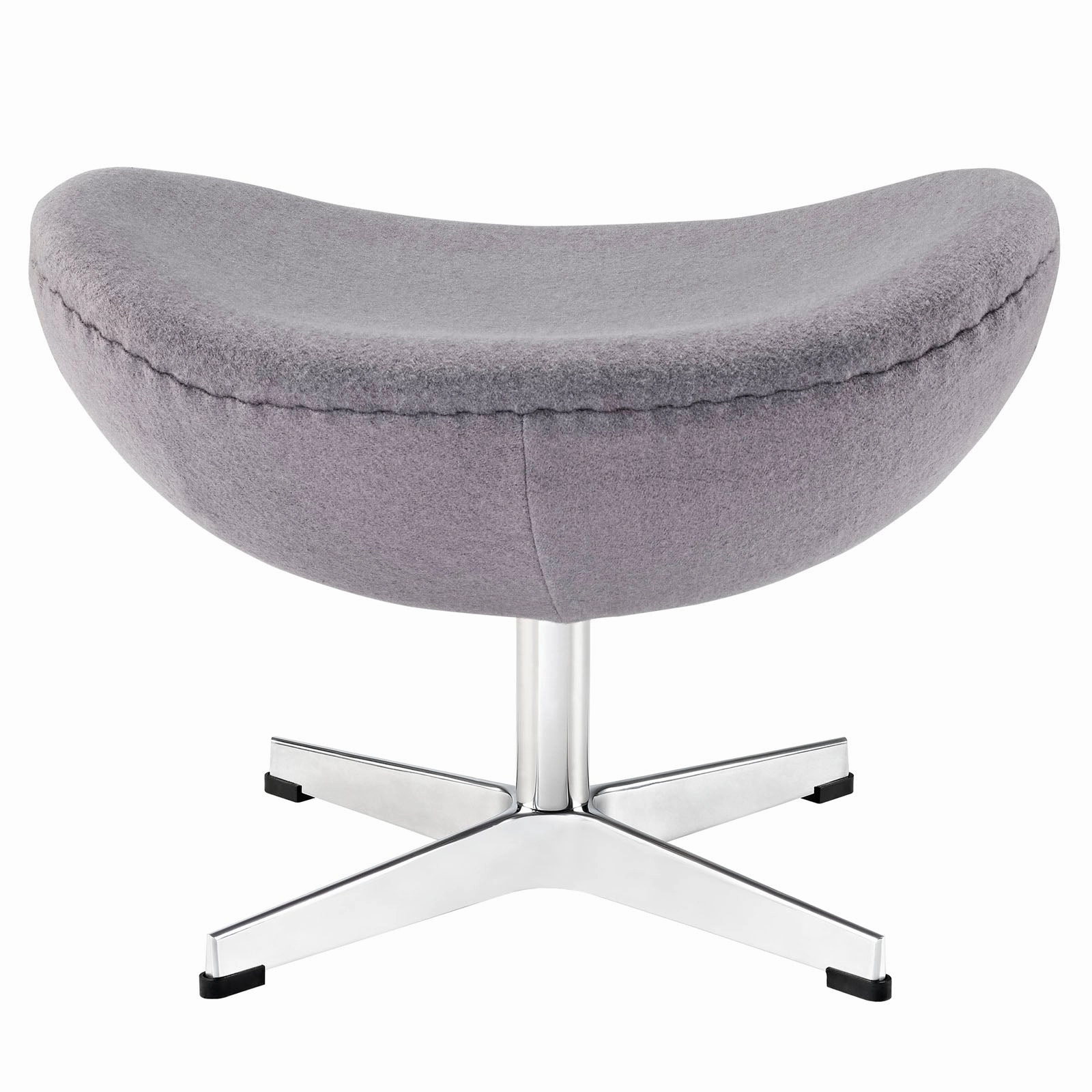 Glove Wool Ottoman by Modway